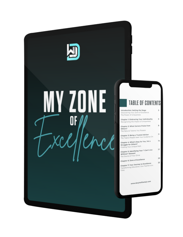 My Zone of Excellence Ebook